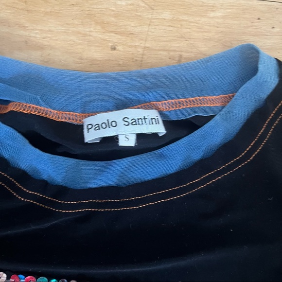 Vintage long sleeve mesh top - Picture 3 of 3